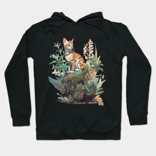 Cute Bengal cat Hoodie